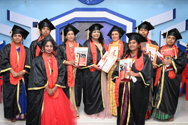 On Saturday, March 16th, 20 students from Grace Ministry Theological Bible College, Bangalore, which is associated with United Theological Research University, were awarded Certificates of B.Th by Bro Andrew Richard. 